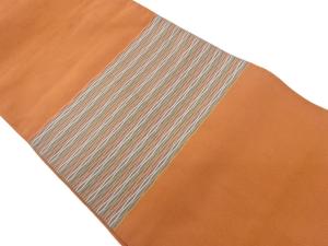 綴れ変わり横縞模様織出し名古屋帯